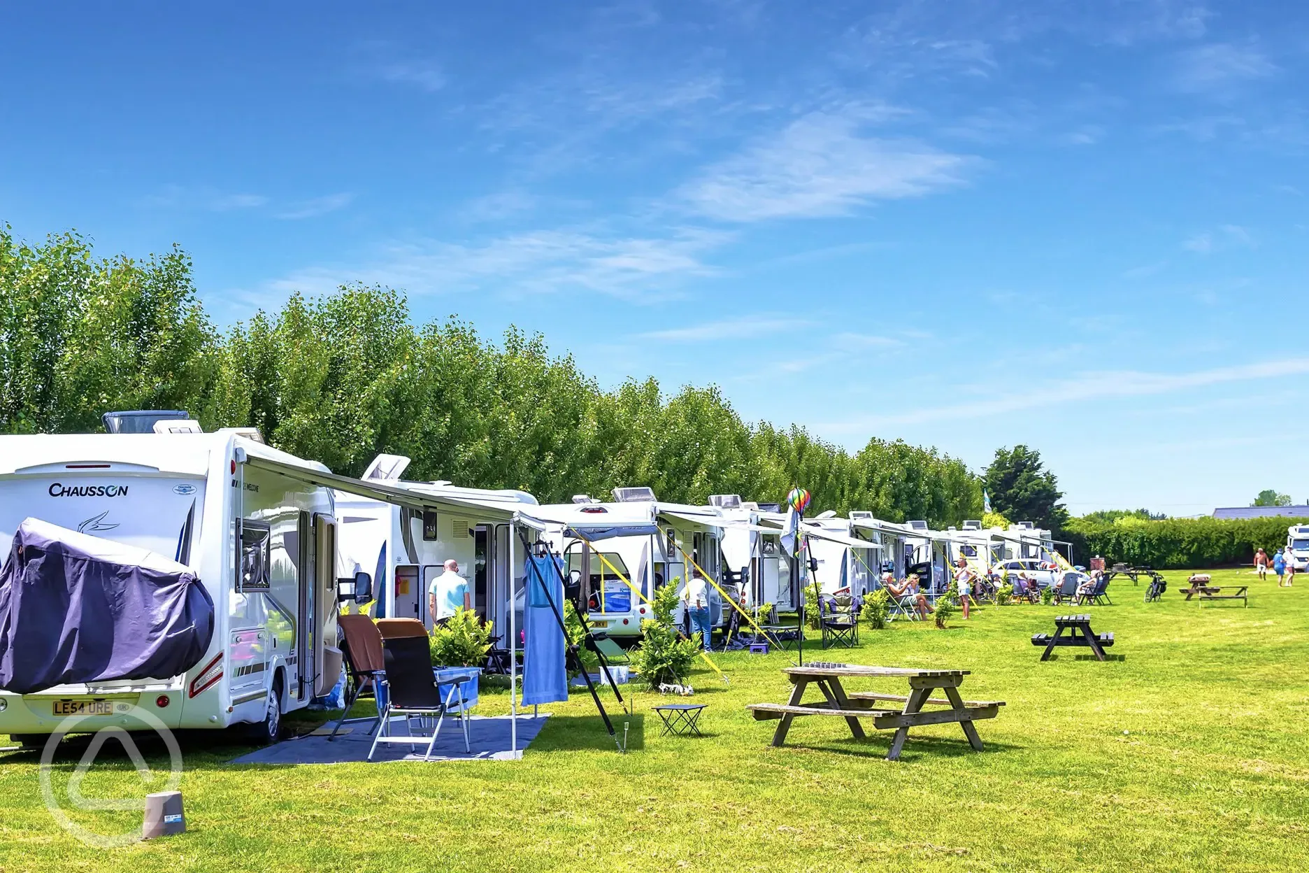 Electric grass pitches