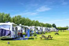 Electric grass pitches with 6 amp hook ups Electric grass pitches with 6 amp hook ups