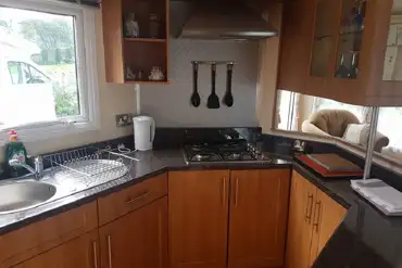 Kitchen in the self-catering holiday home