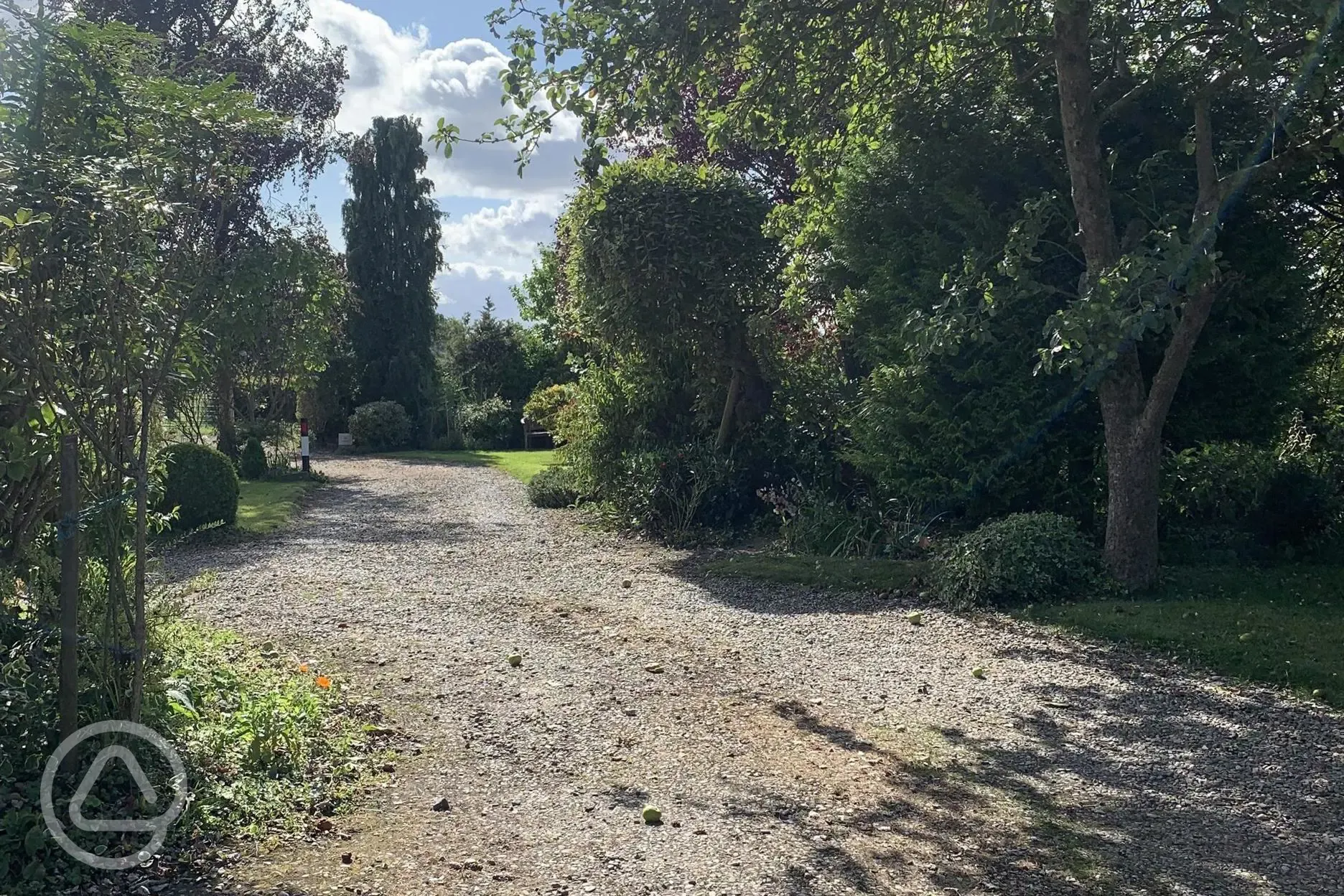 Entrance to the site