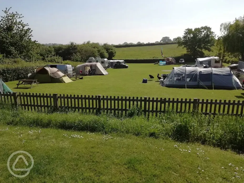 Summer 2018 tent pitches at The Masons Arms