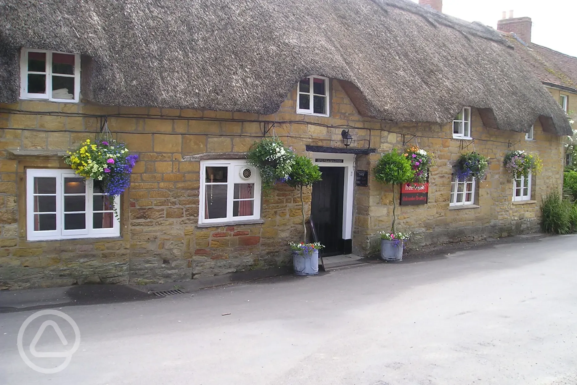 Traditional thatched pub