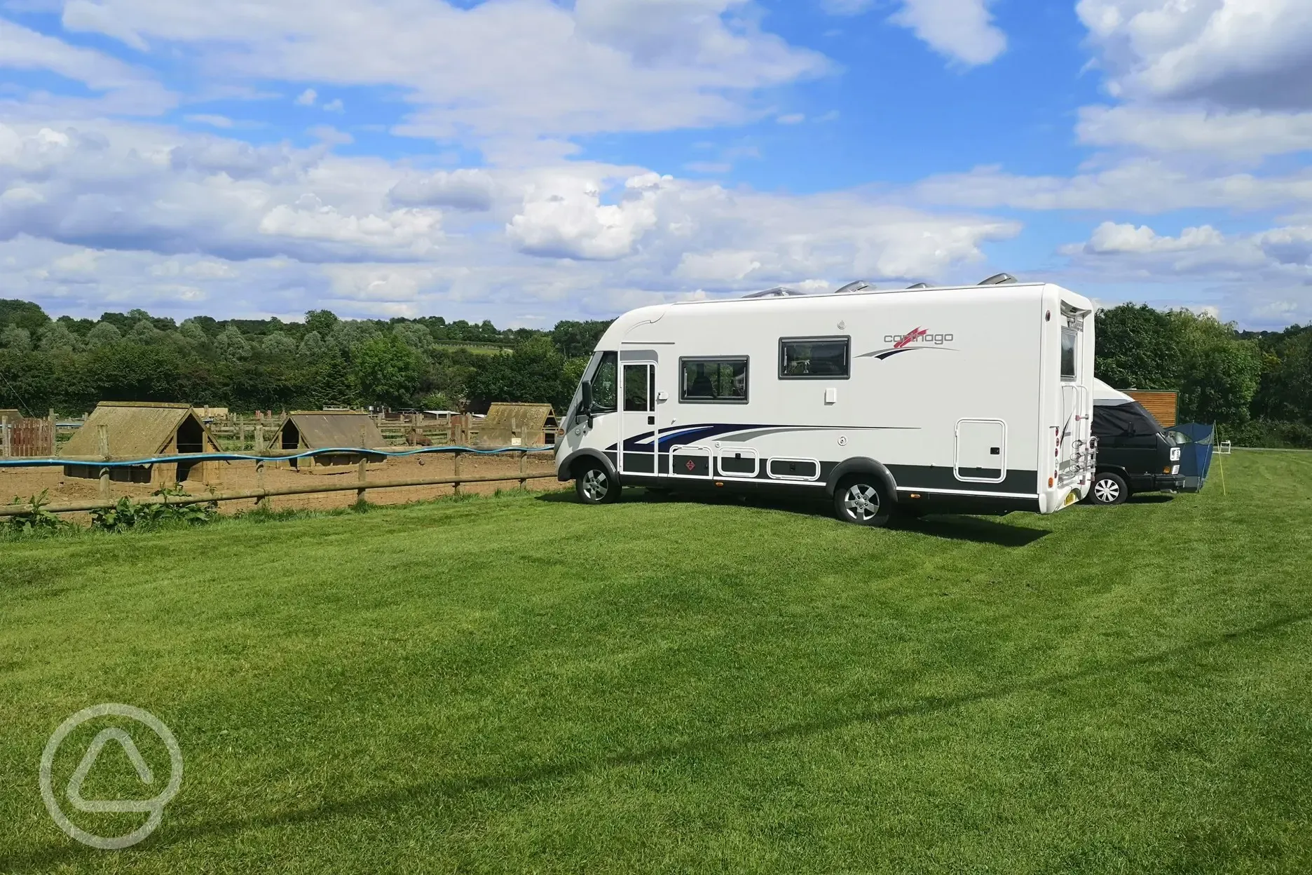 Grass touring pitches