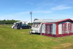 Grass touring pitches at The Pretty Thing