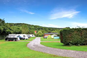 Electric hardstanding combined grass pitches