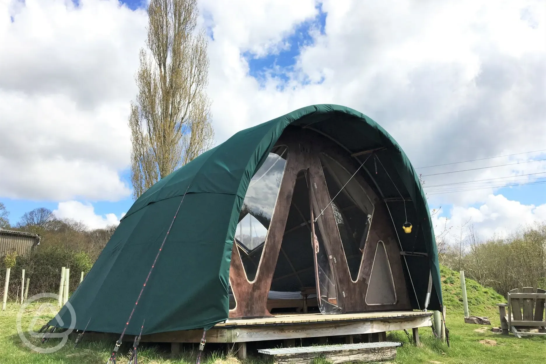 Gridshell pod