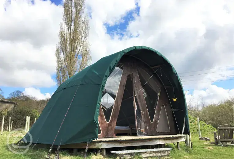 Gridshell pod