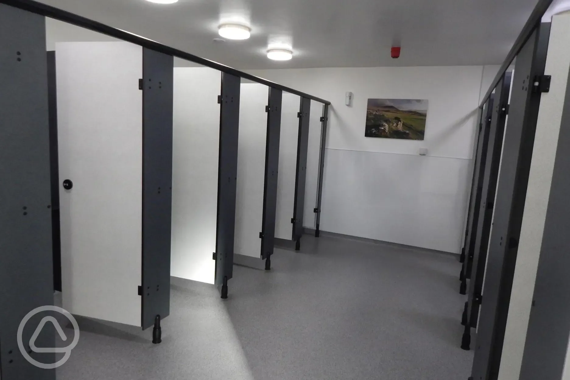 Heated shower blocks Heated shower blocks