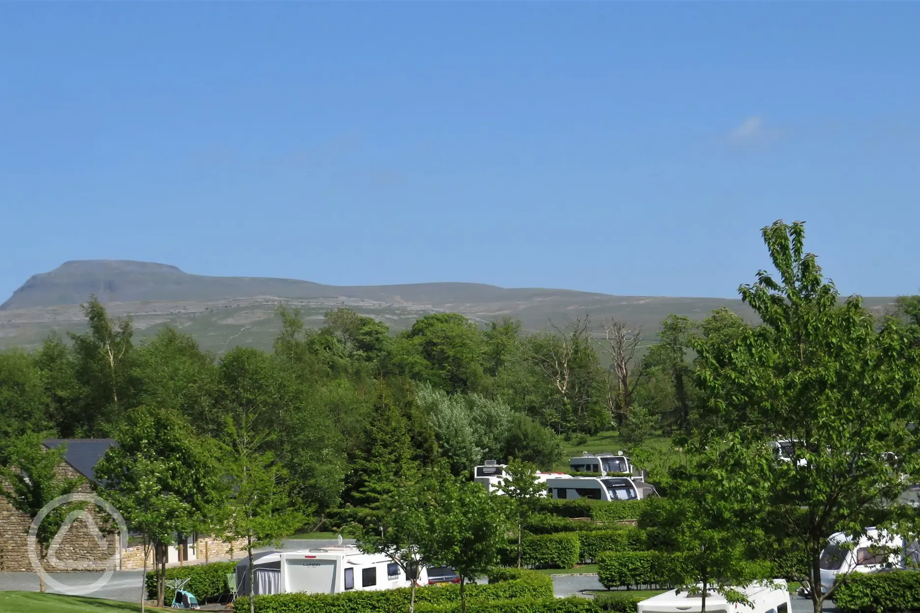 Aerial of the park