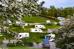 Electric hardstanding pitches with 16amp electric hook up