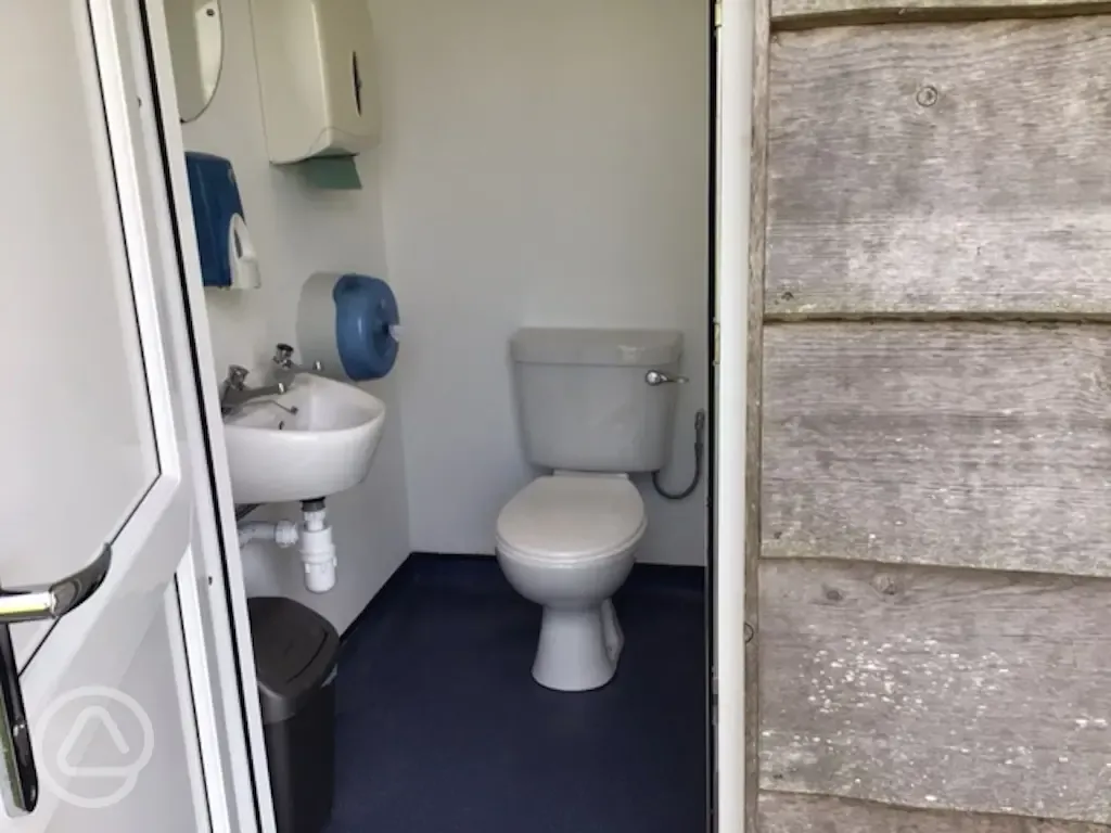 Three individual bathrooms with a shower, toilet and underfloor heating