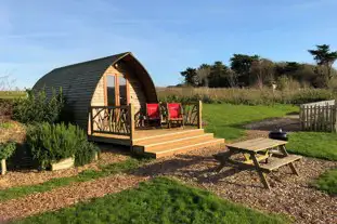 Tom's Eco Lodge, Yarmouth, Isle of Wight (4 miles)