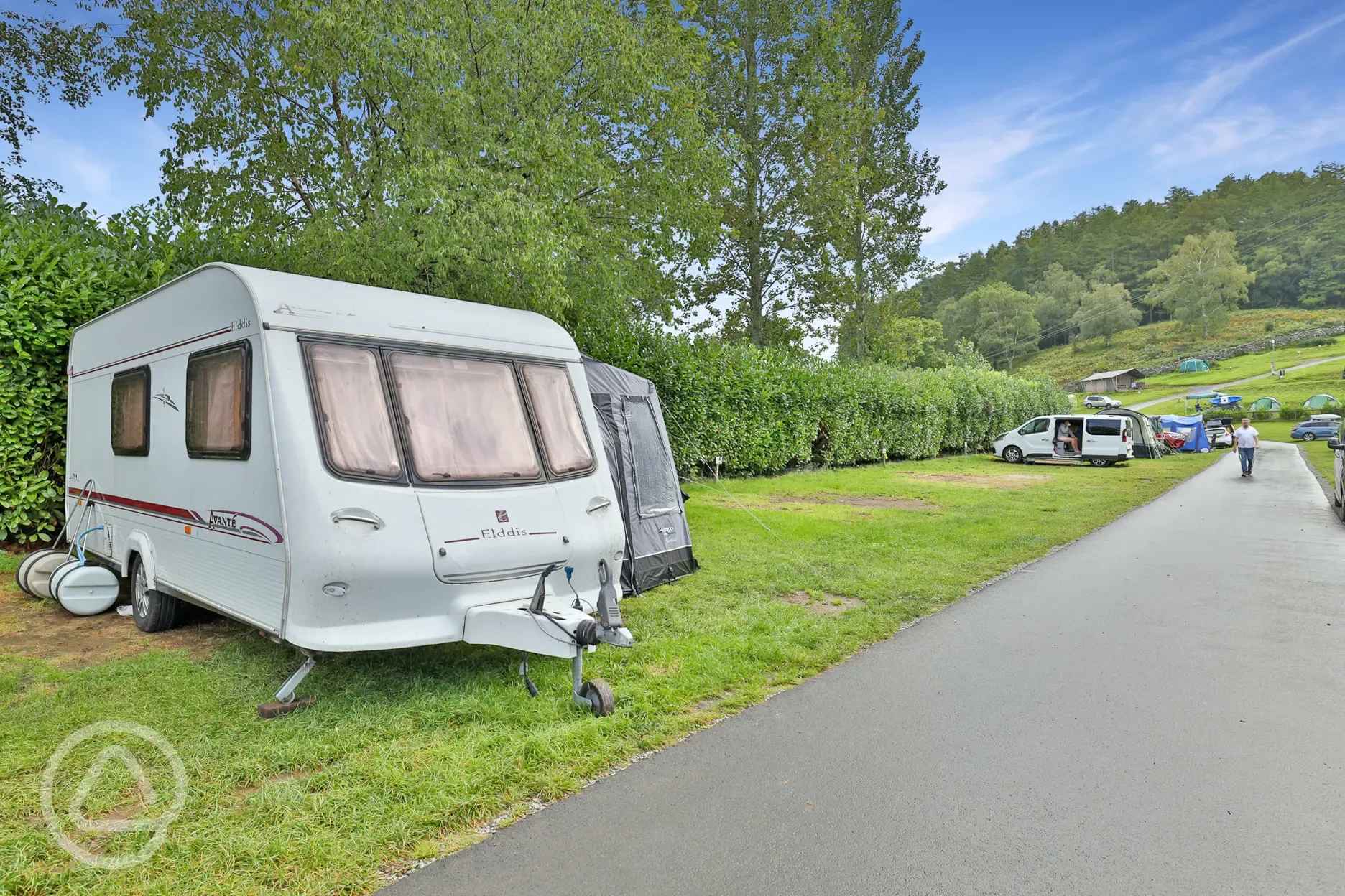 Grass pitches (optional electric)