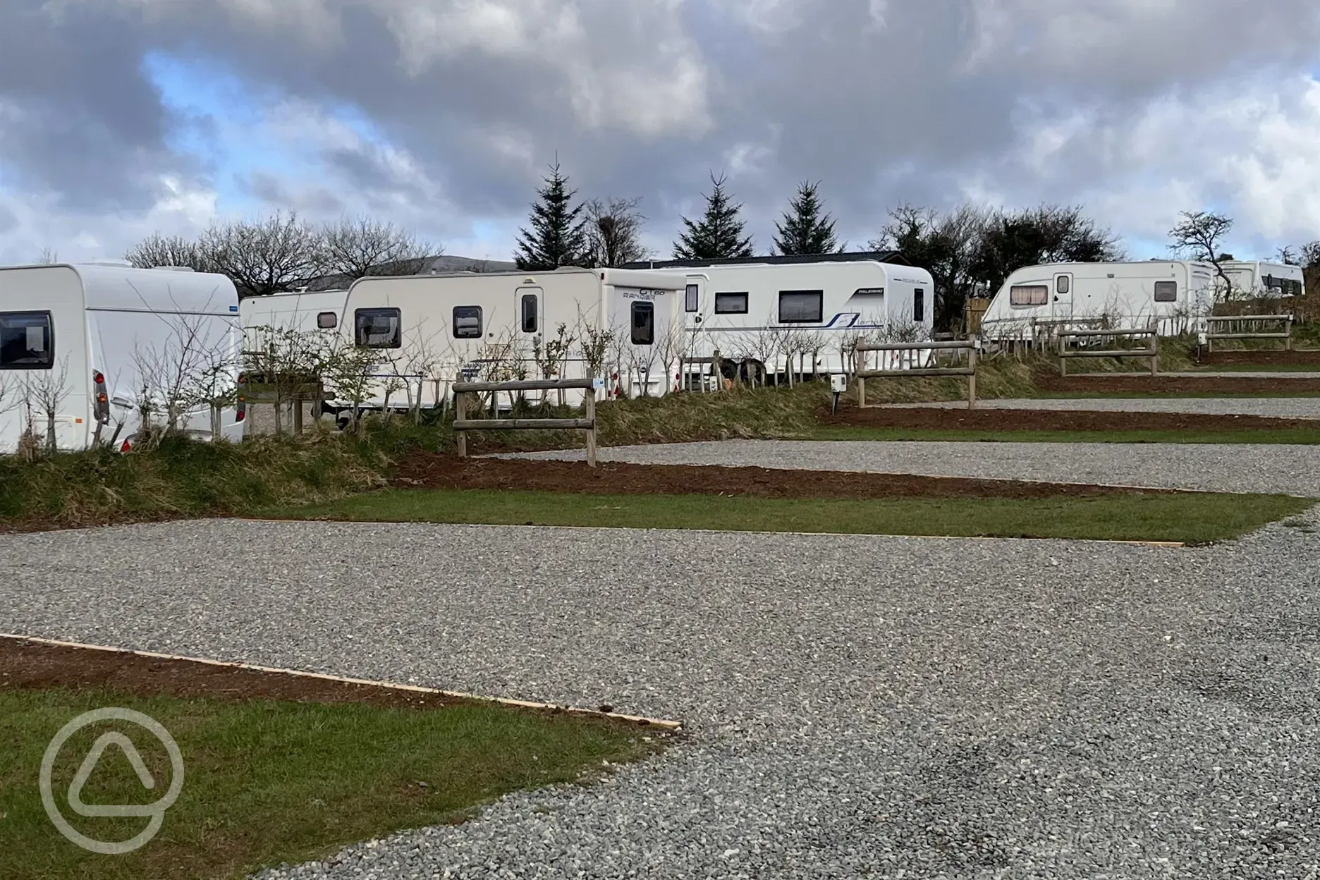 Electric gravel touring pitches