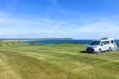 Spacious non electric grass pitches at Treheli Farm Spacious non electric grass pitches at Treheli Farm