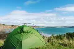 Non electric grass pitches at Treheli Farm, suitable for tents Non electric grass pitches at Treheli Farm, suitable for tents