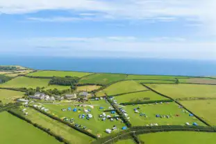Treveague Campsite, Gorran, St Austell, Cornwall