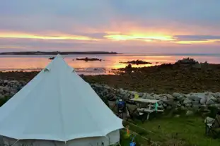 Troytown Farm Campsite, St Agnes, Isles Of Scilly, Cornwall