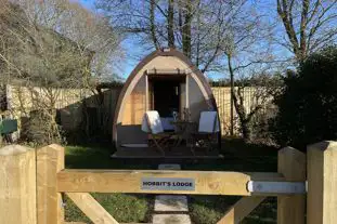 Two Hoots Glamping Site, Bighton, Alresford, Hampshire (12 miles)