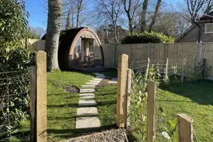 Two Hoots Glamping Site, Bighton, Alresford, Hampshire (10.5 miles)