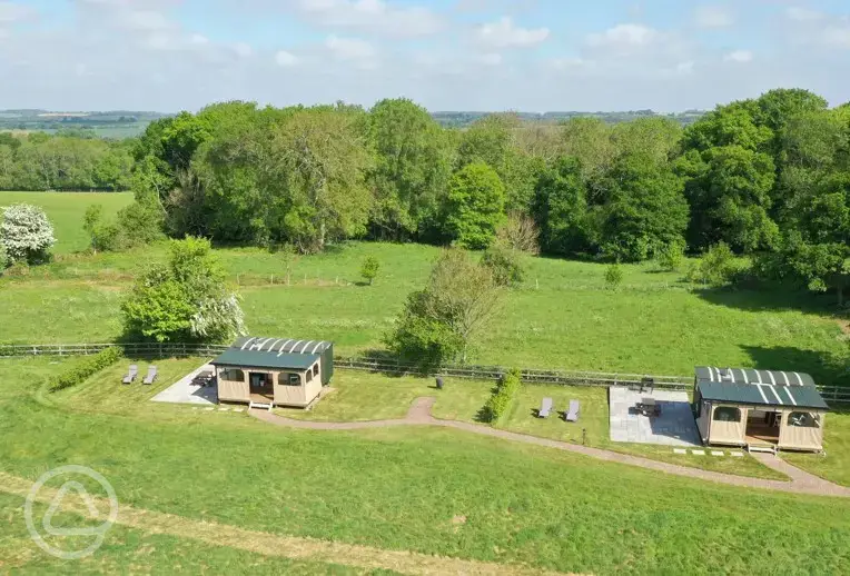 Shepherd's huts