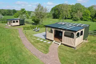 Two Hoots Glamping Site, Bighton, Alresford, Hampshire (7.3 miles)
