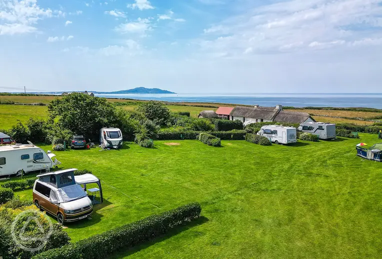 Church Bay with views towards the sea and Holyhead