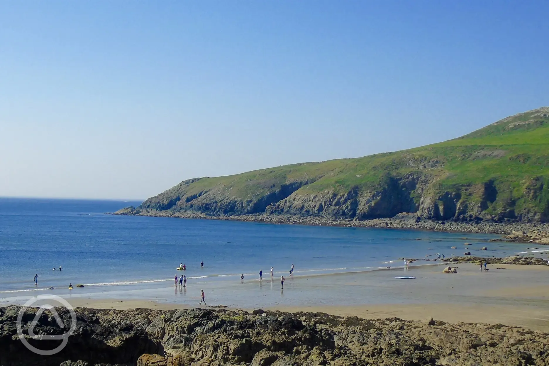 The beach at Church Bay