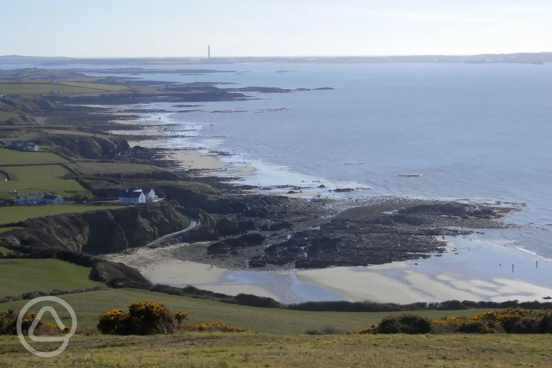 The beach at Church Bay