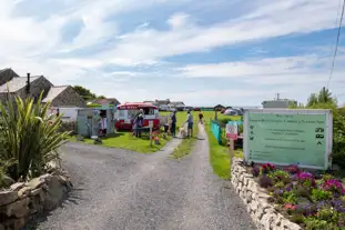 Church Bay Cottages Camping and Touring Site, Porth Swtan, Anglesey (5.5 miles)