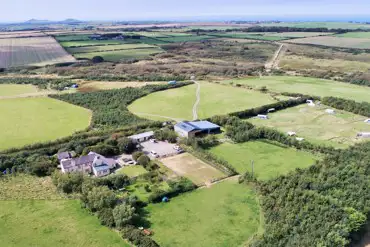 Aerial of the site