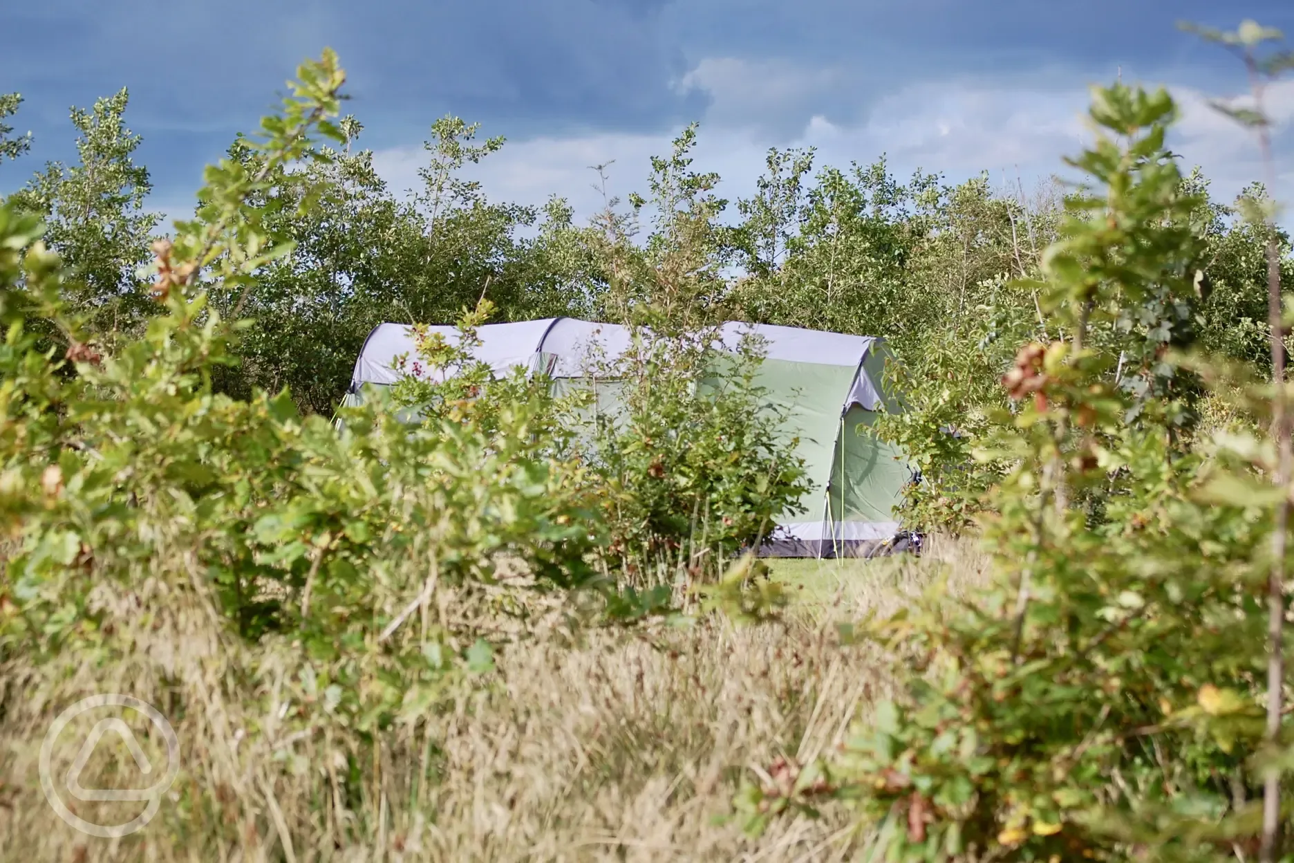 Non electric secluded grass pitches