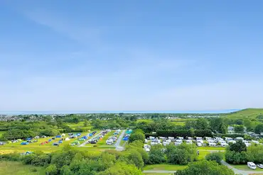 Aerial of Tyddyn Adi Caravan and Camping Park 