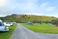 Grass pitches (some with 16 amp hook ups)