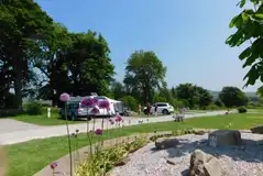 Hardstanding and grass super pitches