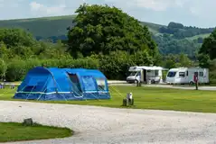 Electric grass tent pitches (6m x 3m)