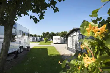 Electric hardstanding pitches (6m x 8m) for caravans, campervans, and motorhomes