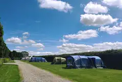 Non electric grass pitches (4m x 3m) for tents only