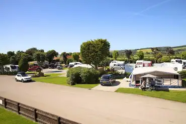 Electric hardstanding pitches (6m x 8m) at Vale of Pickering Caravan Park