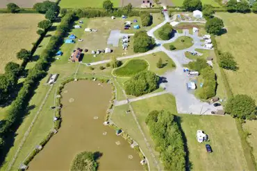Campsite aerial