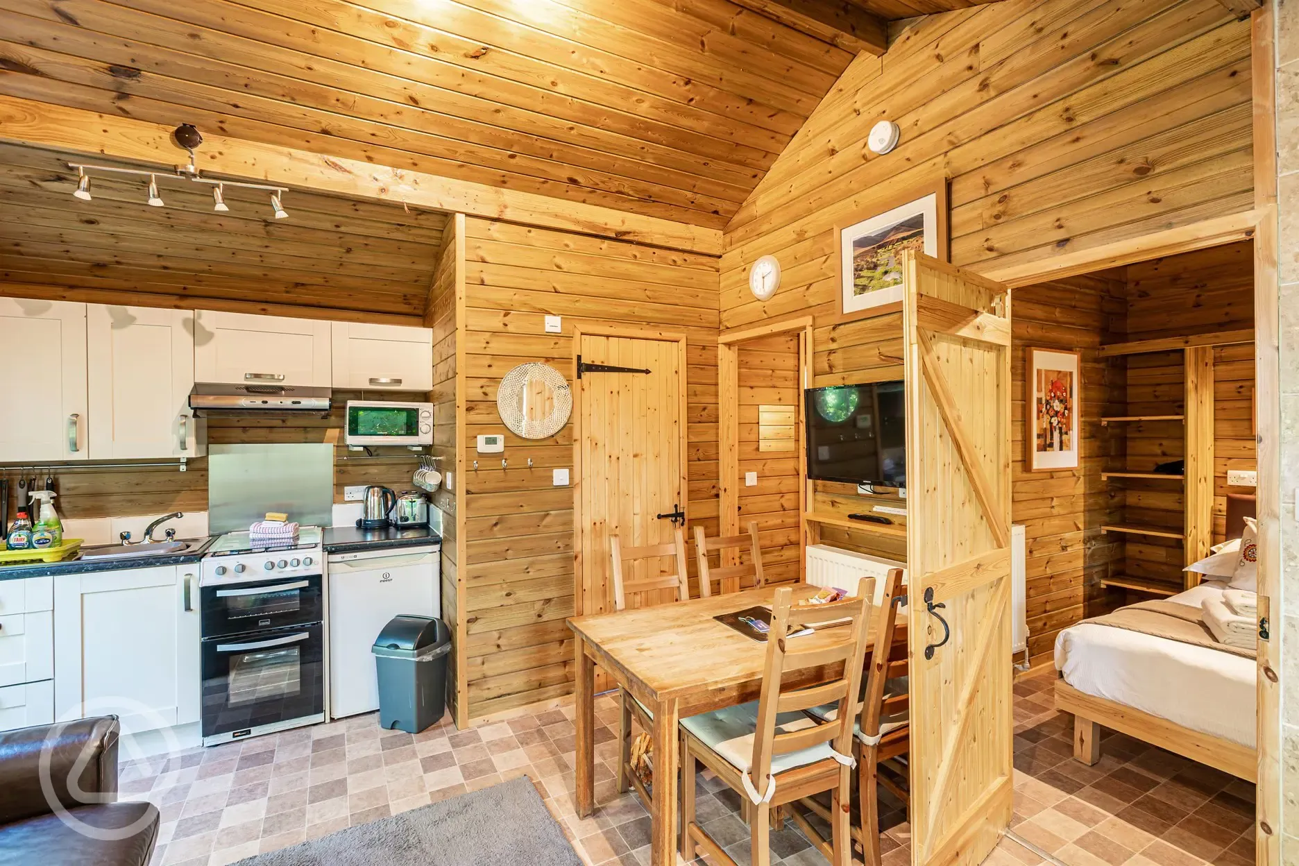 Treehouse Cabin interior