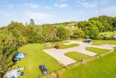 Fully serviced touring pitches