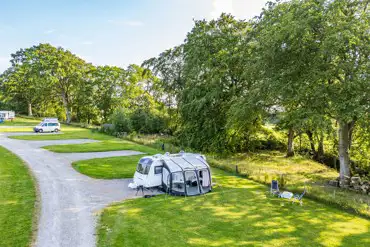 Fully serviced touring pitches