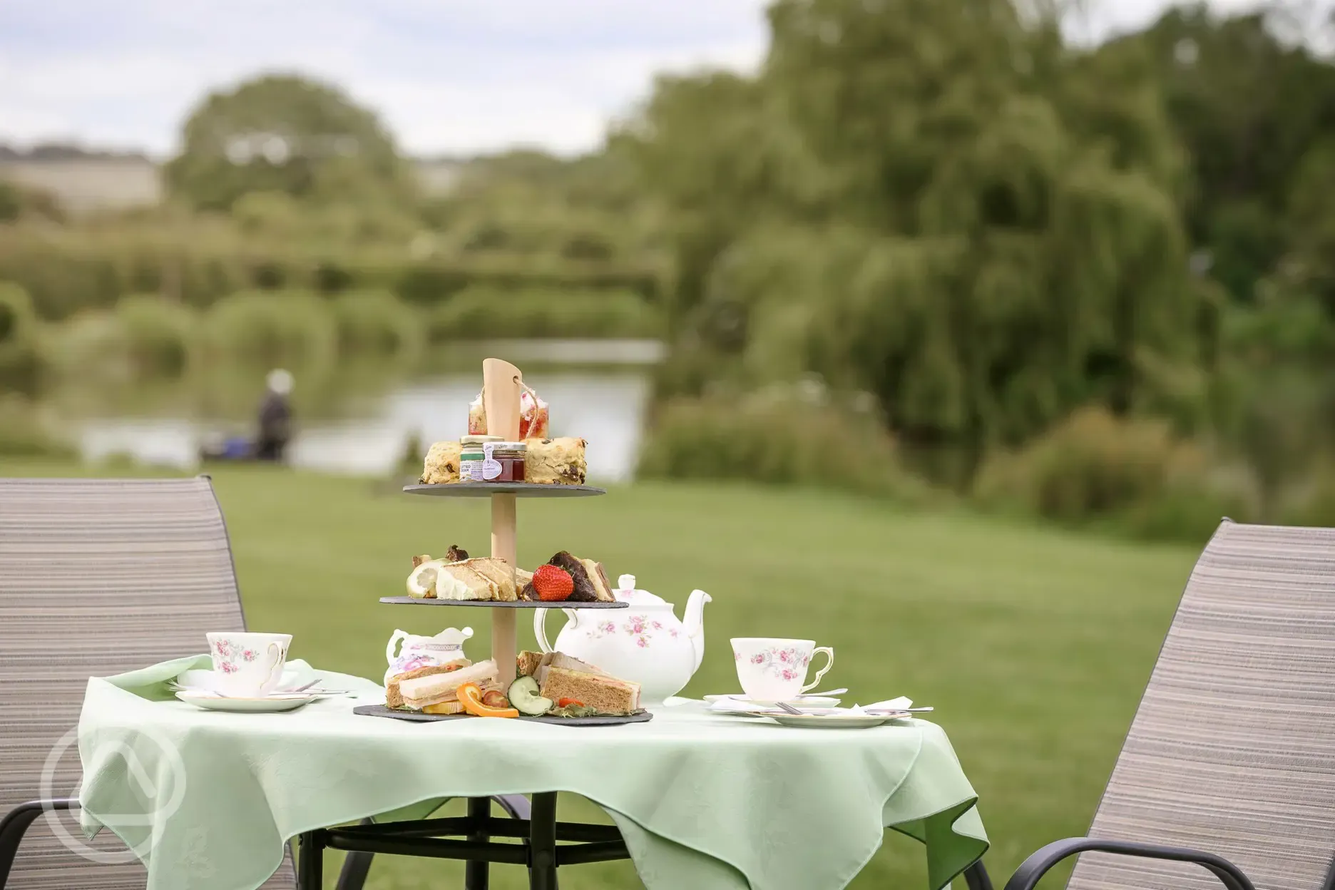 Afternoon tea from the onsite tea room