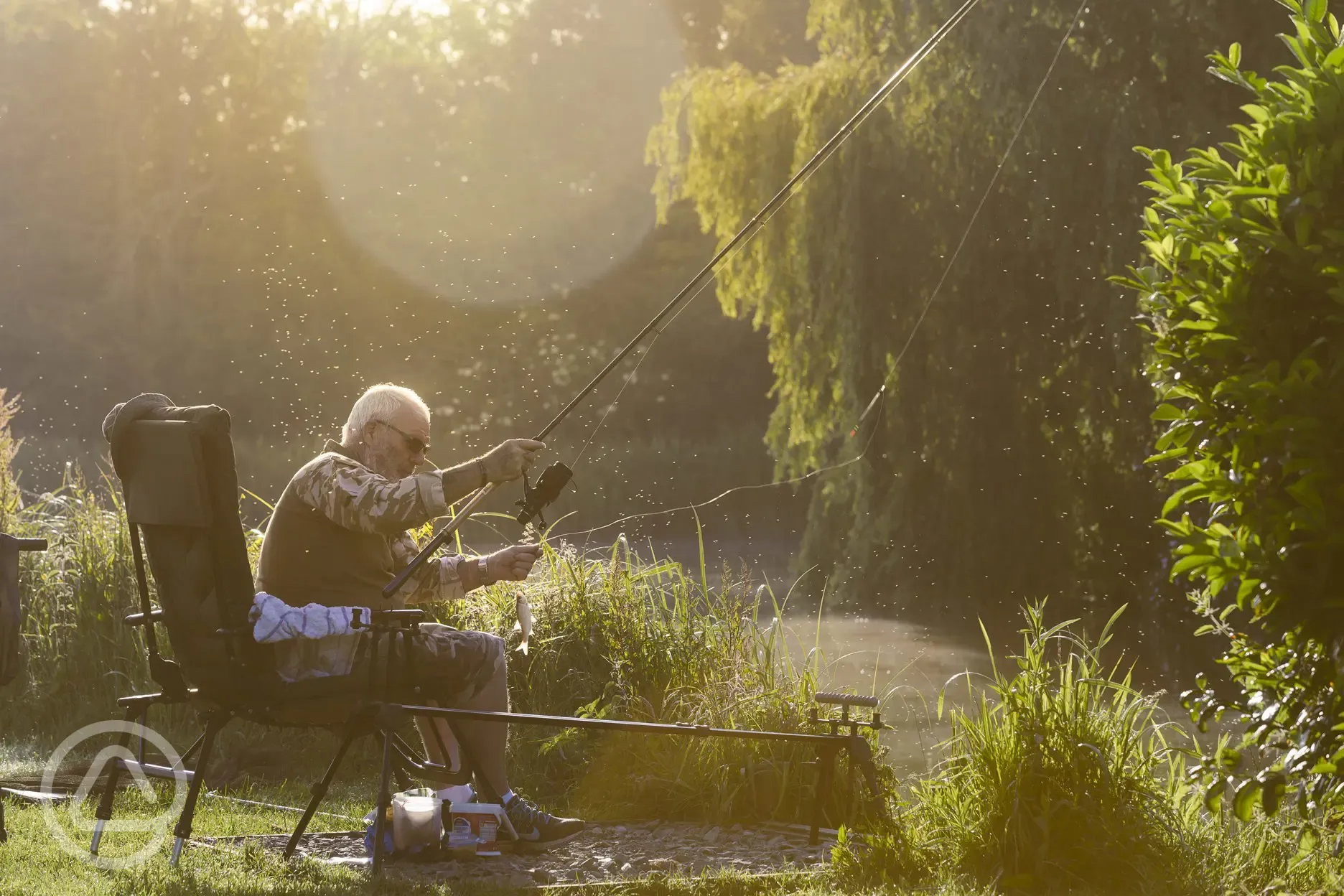 Onsite fishing lakes