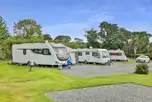 Electric hardstanding pitches for touring caravans and motorhomes