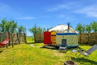 West Kellow Yurts, Lansallos, Looe, Cornwall (8.1 miles)