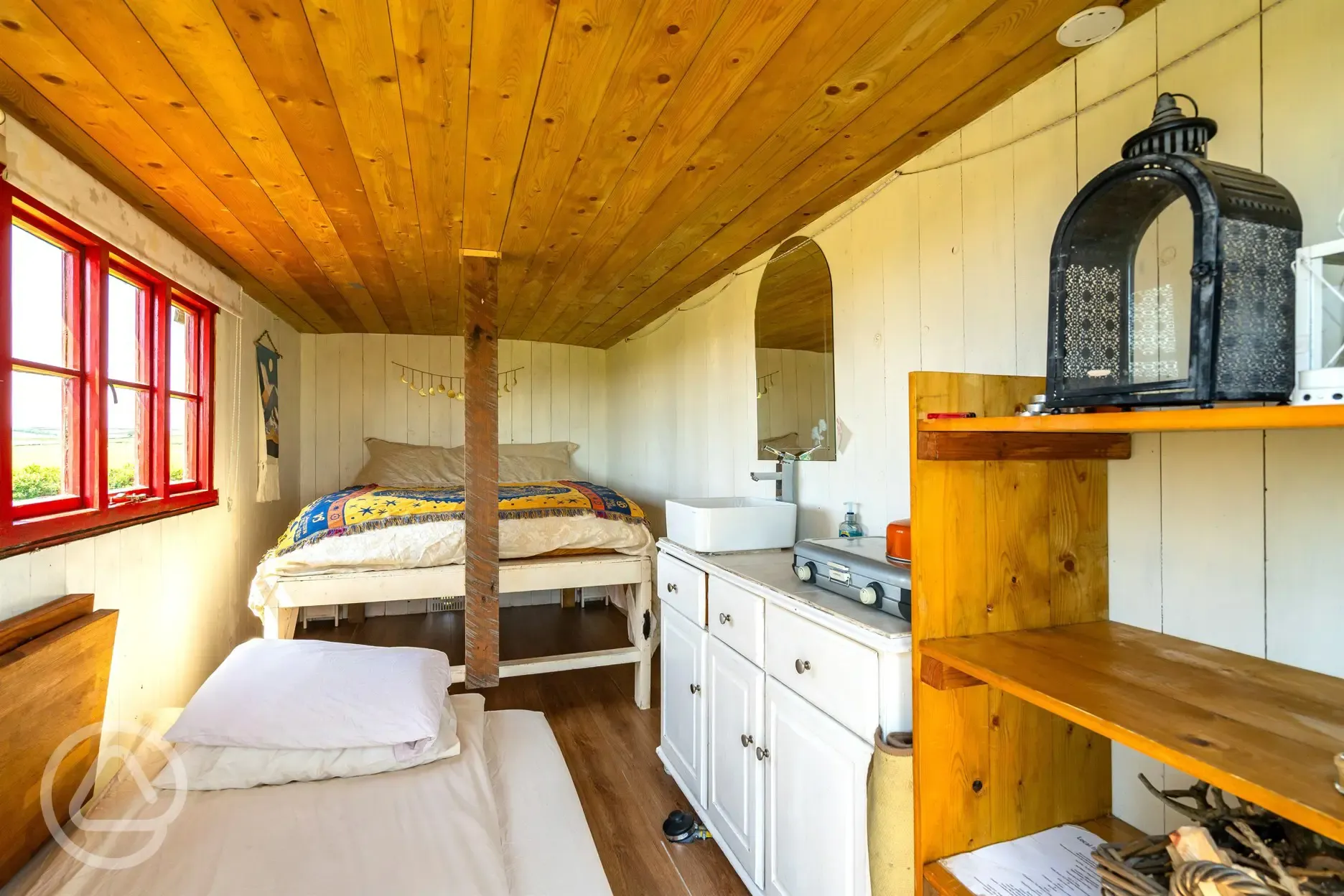 The stargazer hut interior