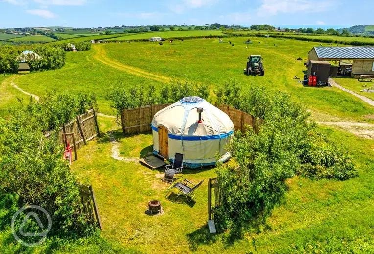 Barn owl yurt