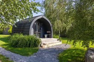 The Little Hide - Grown Up Camping Pods, York, North Yorkshire (3 miles)